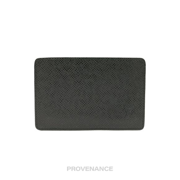 🔴 Louis Vuitton Card Holder Wallet - Taiga Epicea Leather - Picture 3 of 8